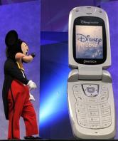 Mickey and Phone