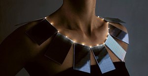 solar LED necklace