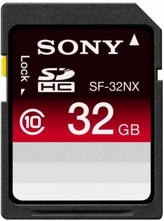 Sony SDHC 32gb class 10