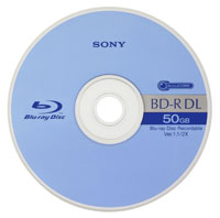 Sony 50GB Blu-ray Discs