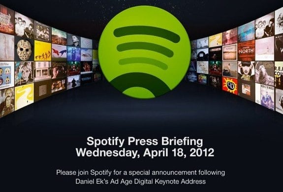 Spotify April 18 announcement