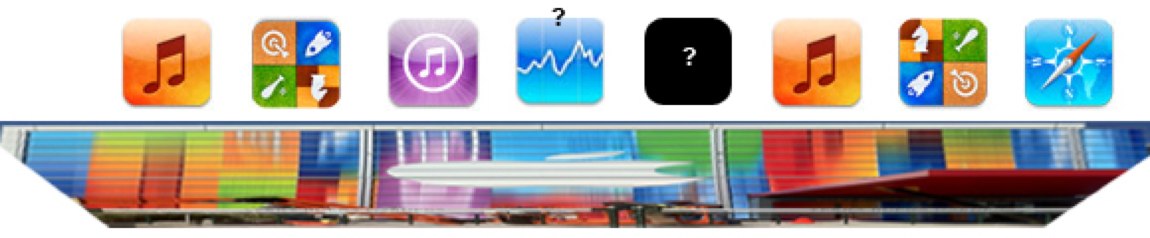 Stretched iOS app icons