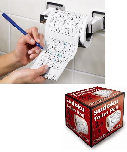 Sudoku Toilet Roll