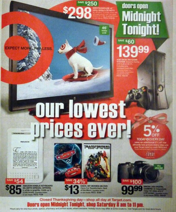 BLACK FRIDAY 2011: Target | Gear Live