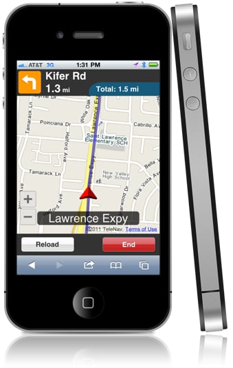 telenav html5 gps