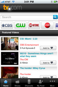 TV.com Screen shot