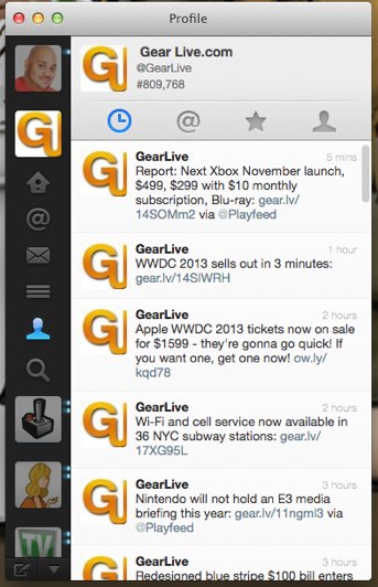 Twitter for Mac 2.2