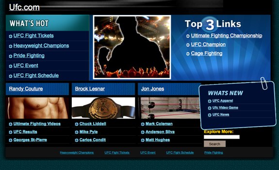 UFC Anonymous SOPA