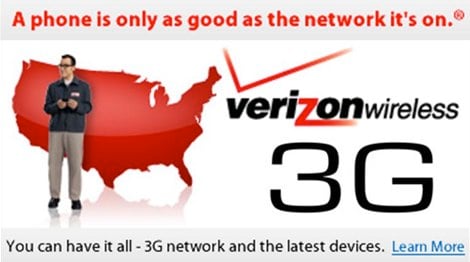 what is verizon wireless 3g speed