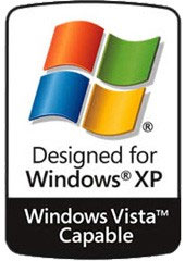 Vista Sticker