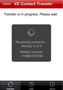 transfer contacts iphone 4 verizon