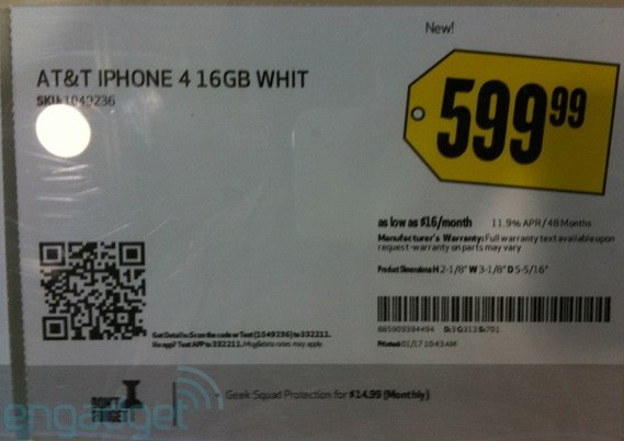 White iPhone 4 Best Buy
