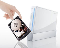 Wii with Hard Drive