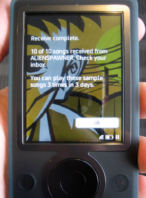 Zune Transfer