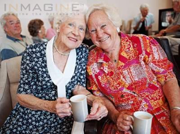 Women Drinking Coffee