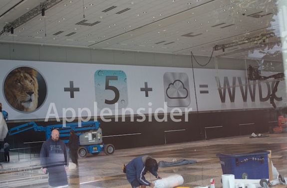 WWDC 2011 banners icloud