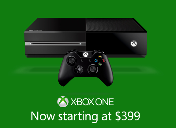 Xbox one without kinect $399