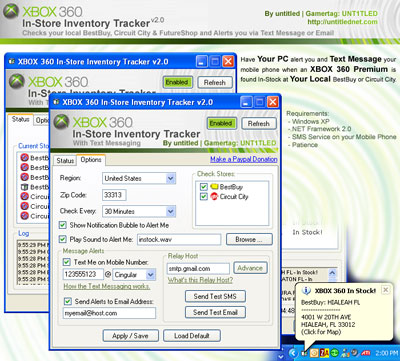 Xbox 360 tracker