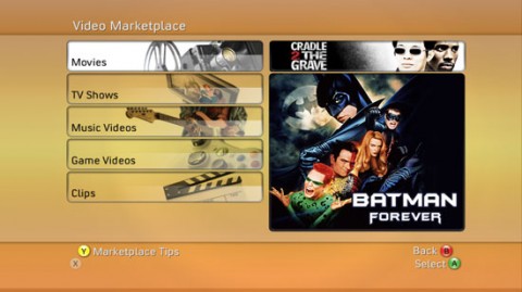 Xbox Video Marketplace