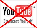 YouTube banned logo