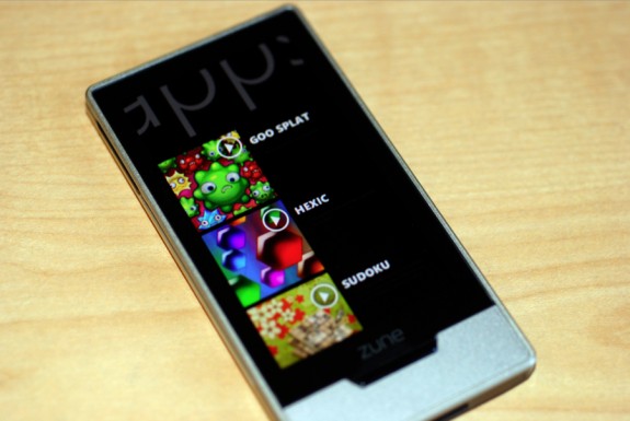 Zune HD Apps