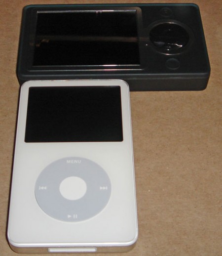 iPod and Zune