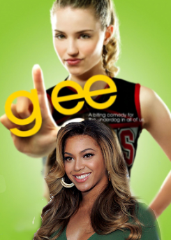 Dianna Agron, Beyonce Glee