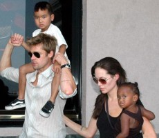 Brangelina with Family