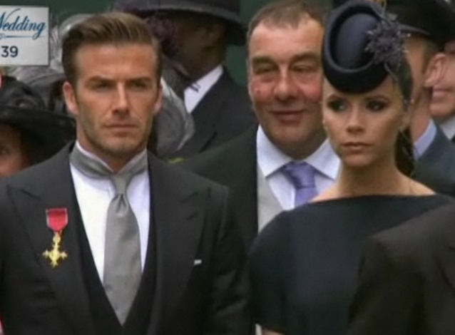 Royal Wedding - Beckhams