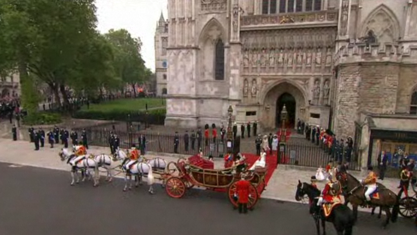 Royal Wedding - Carriage