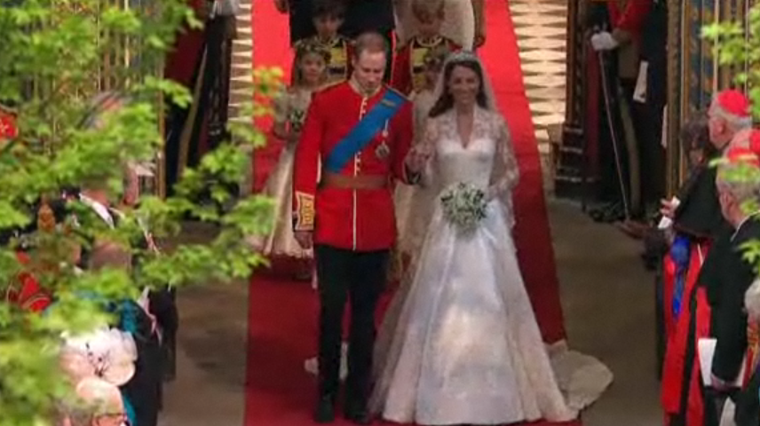 Royal Wedding - End Procession