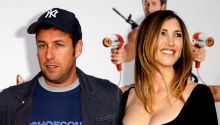 Adam Sandler and wife Jackie