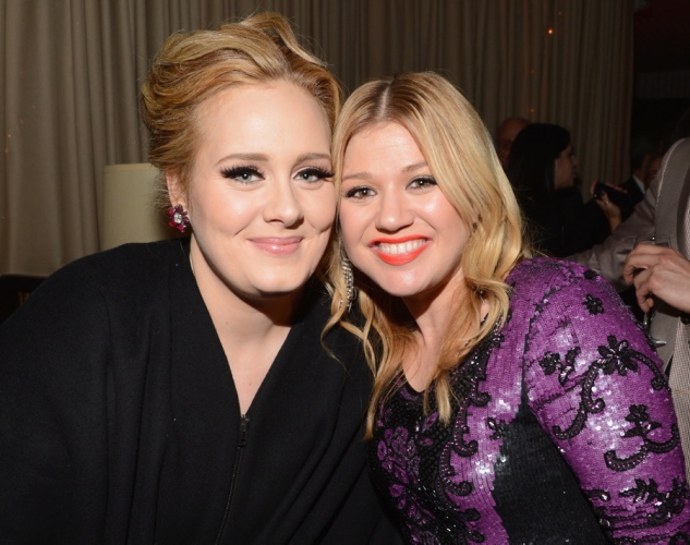 Adele and Kelly Clarkson