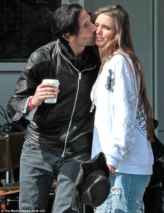 Adrien Brody and Lara Lieto