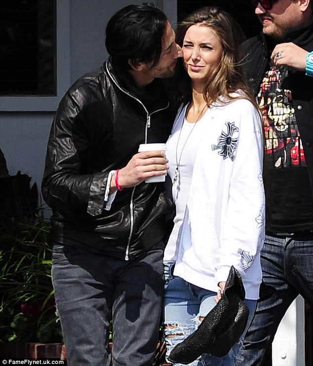 Adrien Brody and Lara Lieto