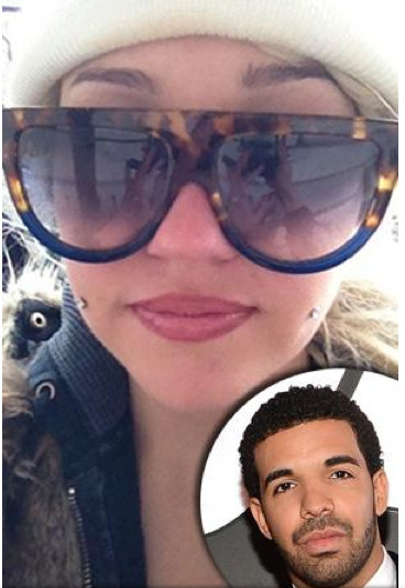 Amanda Bynes with Drake inset