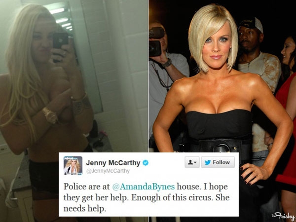 Amanda Bynes and Jenny McCarthy