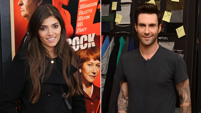 Amanda Setton and Adam Levine