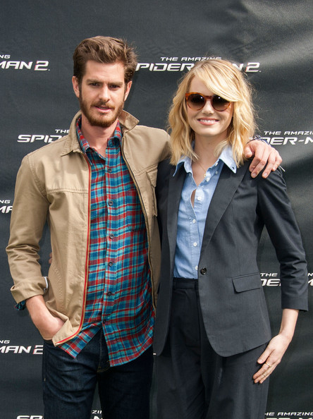 Andrew Garfield and Emma Stone