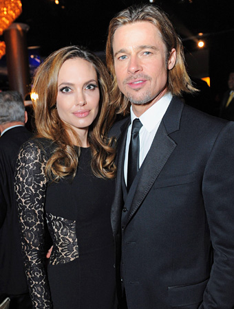 Angelina Jolie and Brad Pitt