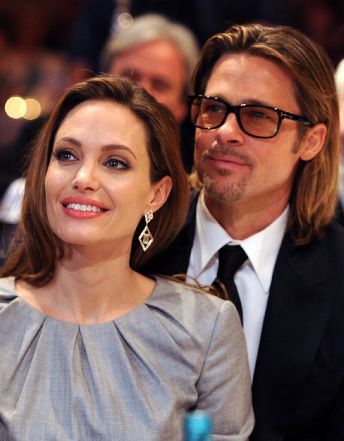 Angelina Jolie and Brad Pitt