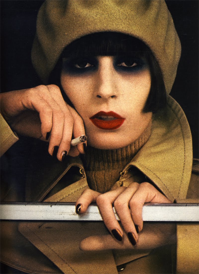 Anjelica Huston, photographed by Bob Richardson