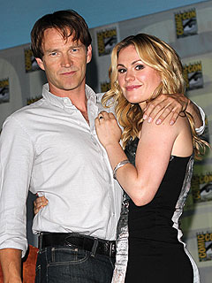 Anna Paquin and Stephen Moyer