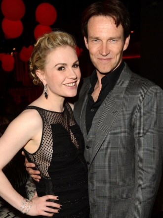 Anna Paquin and Stephen Moyer