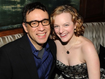 Fred Armisen and Elisabeth Moss