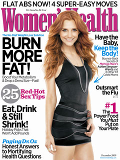 Ashlee Simspon on the cover of Women's Health