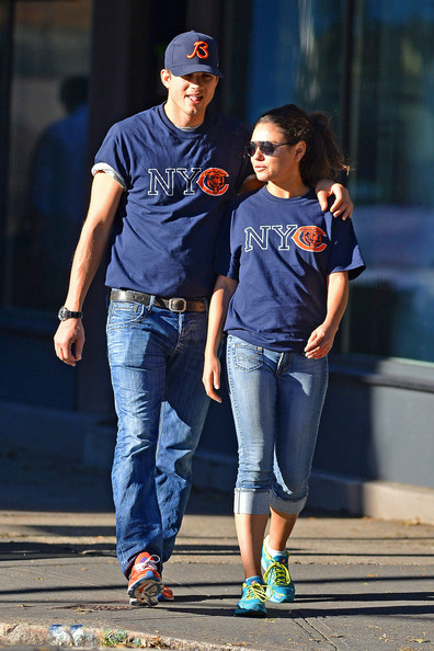 Ashton Kutcher and Mila Kunis