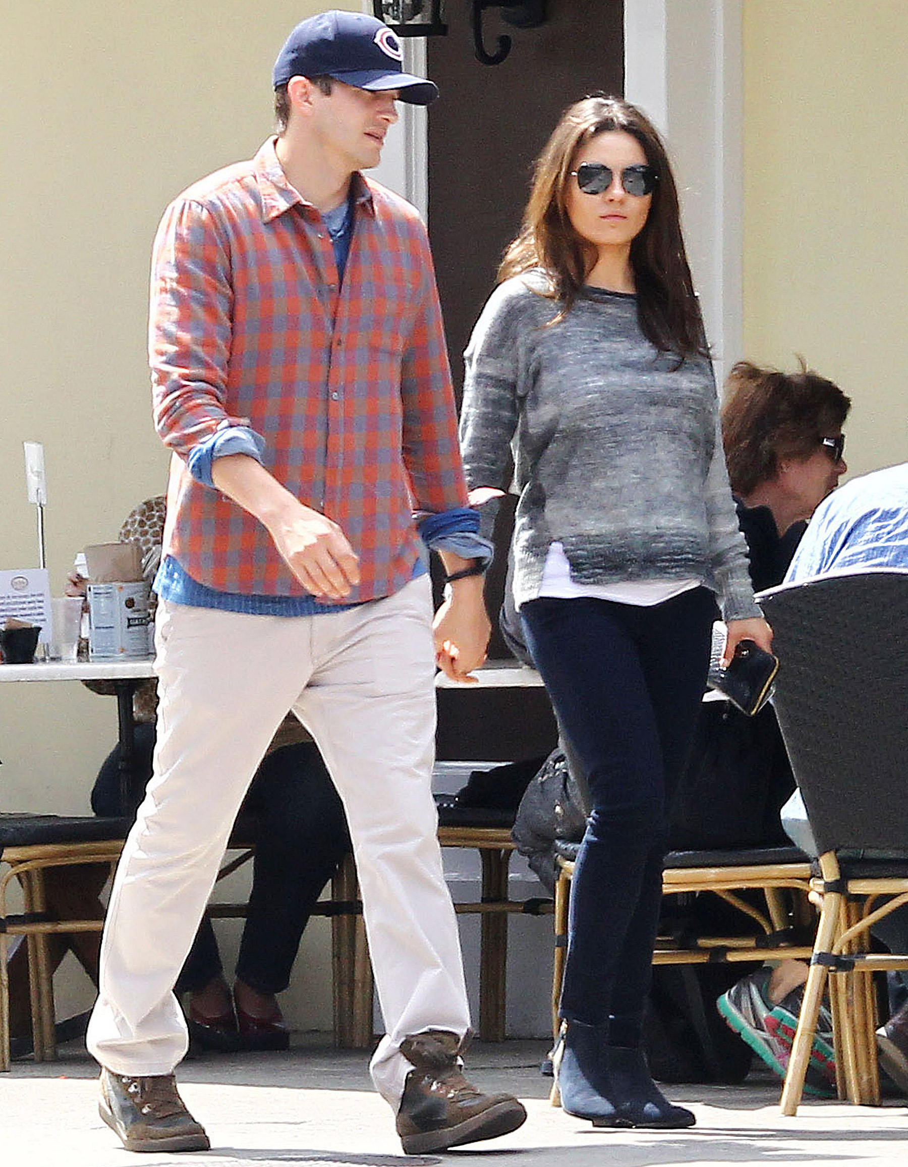 Ashton Kutcher and Mila Kunis