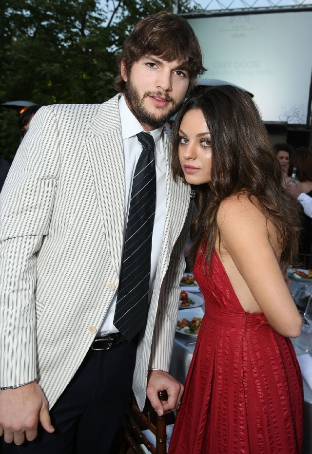 Ashton Kutcher and Mila Kunis