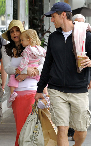 Bethenny Frankel and Jason Hoppy with their daughter